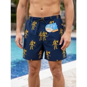 WVU West Virginia Moutaineers Columbia PFG Backcast II Mens XL NCAA Blue New